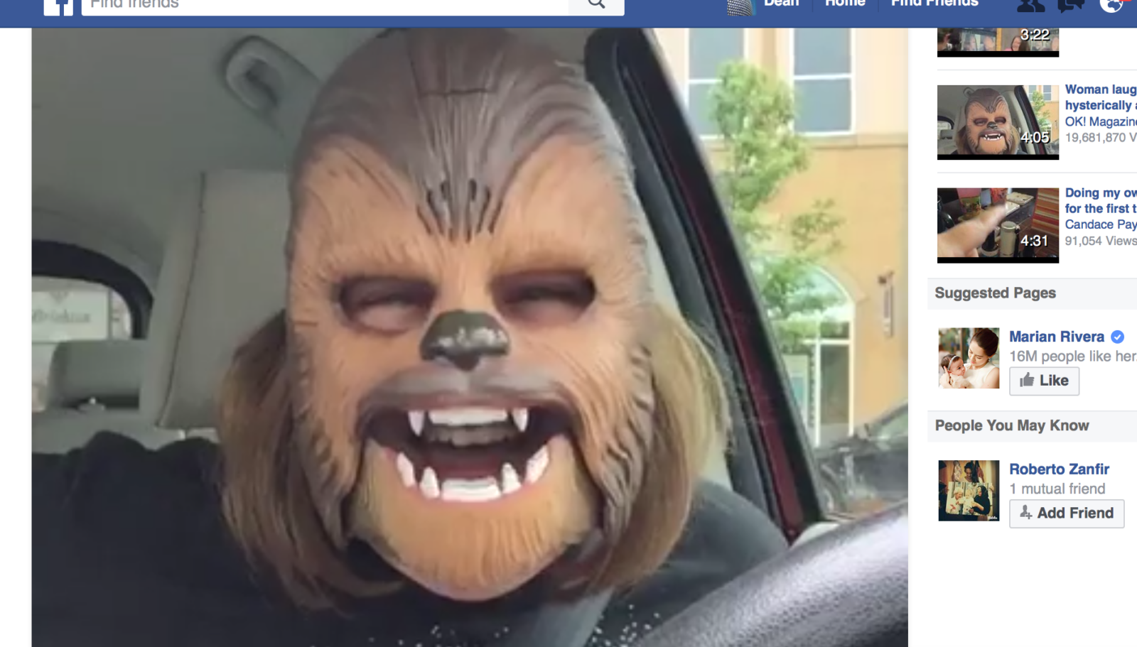 What Makes A Good Video? A Woman In A Chewbacca Mask?