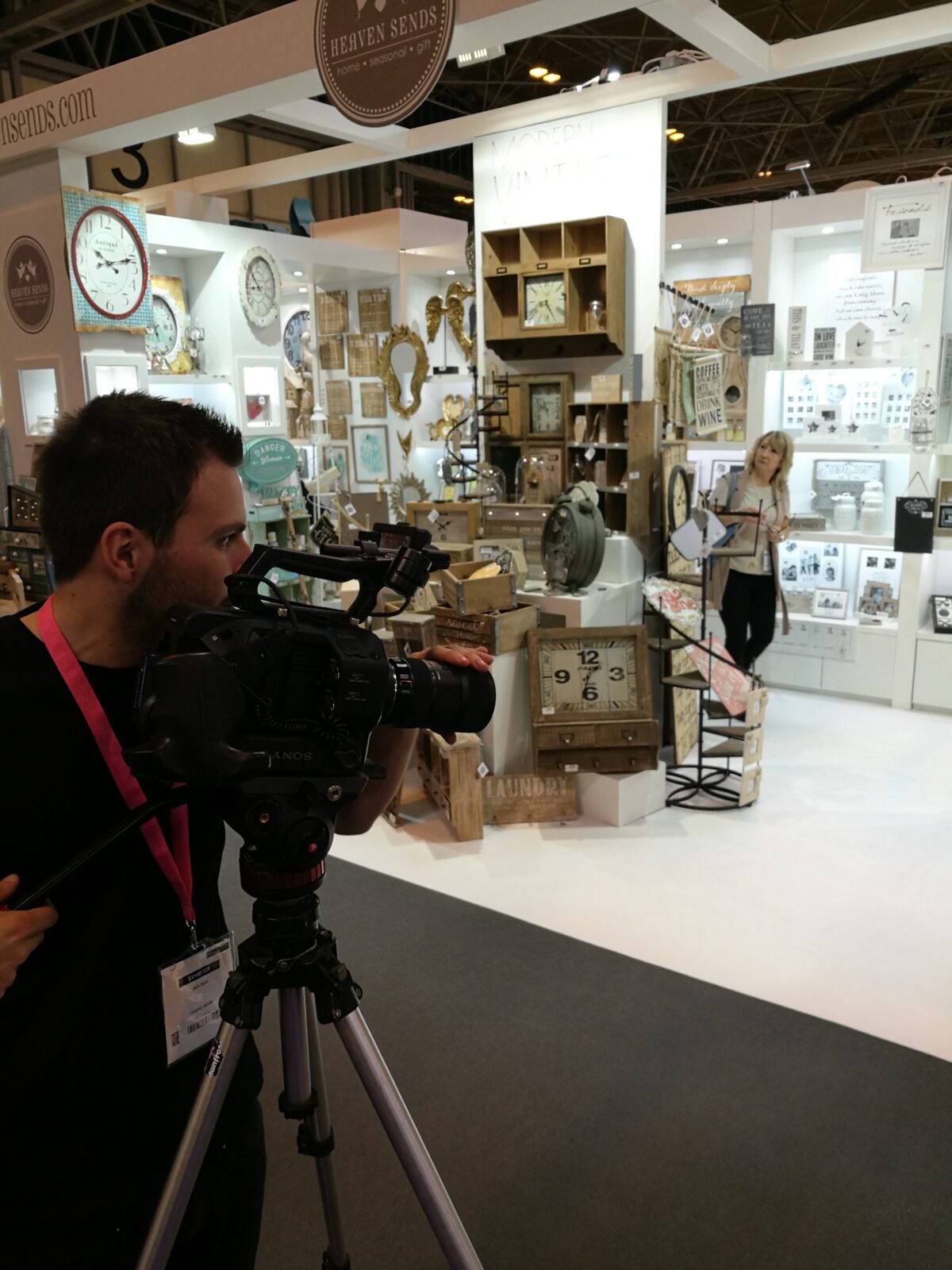 Autumn Fair Filming At The NEC, Birmingham