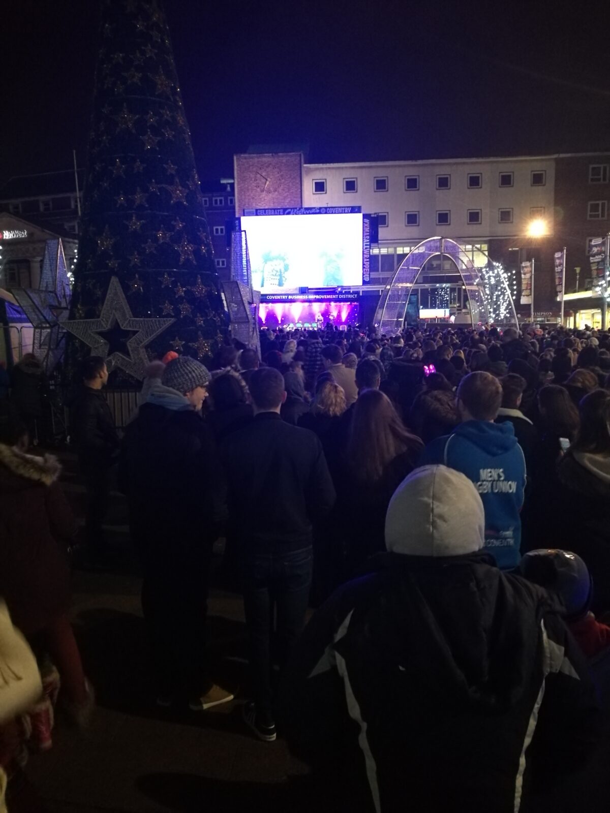 CMA Video Film Coventry’s Christmas Lights Event