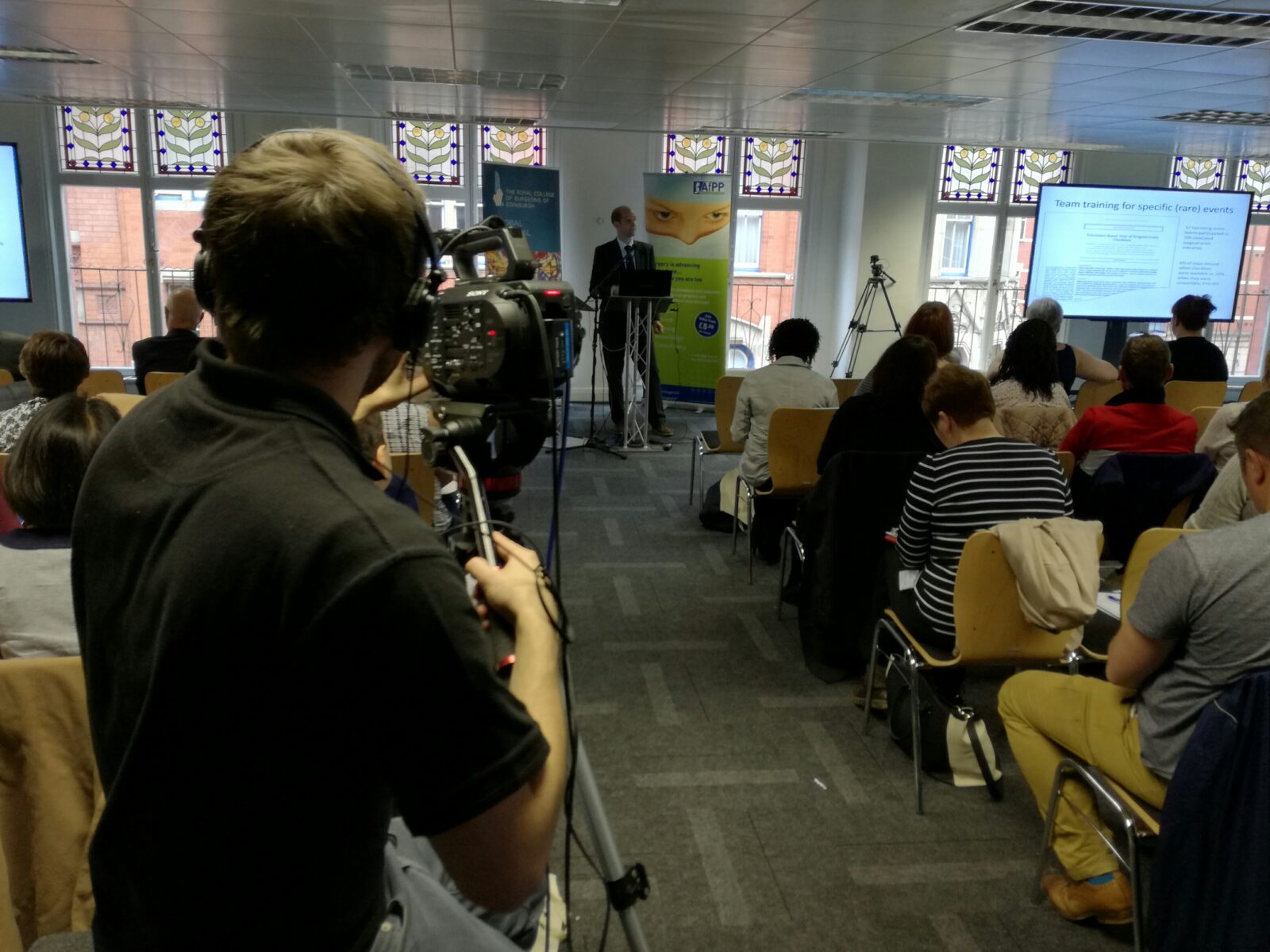 Events filming at The Studio Birmingham event video service