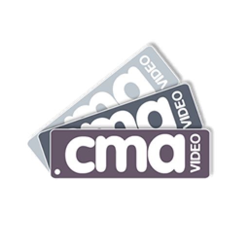 The second logo for CMA Video used from 2012 until 2014.