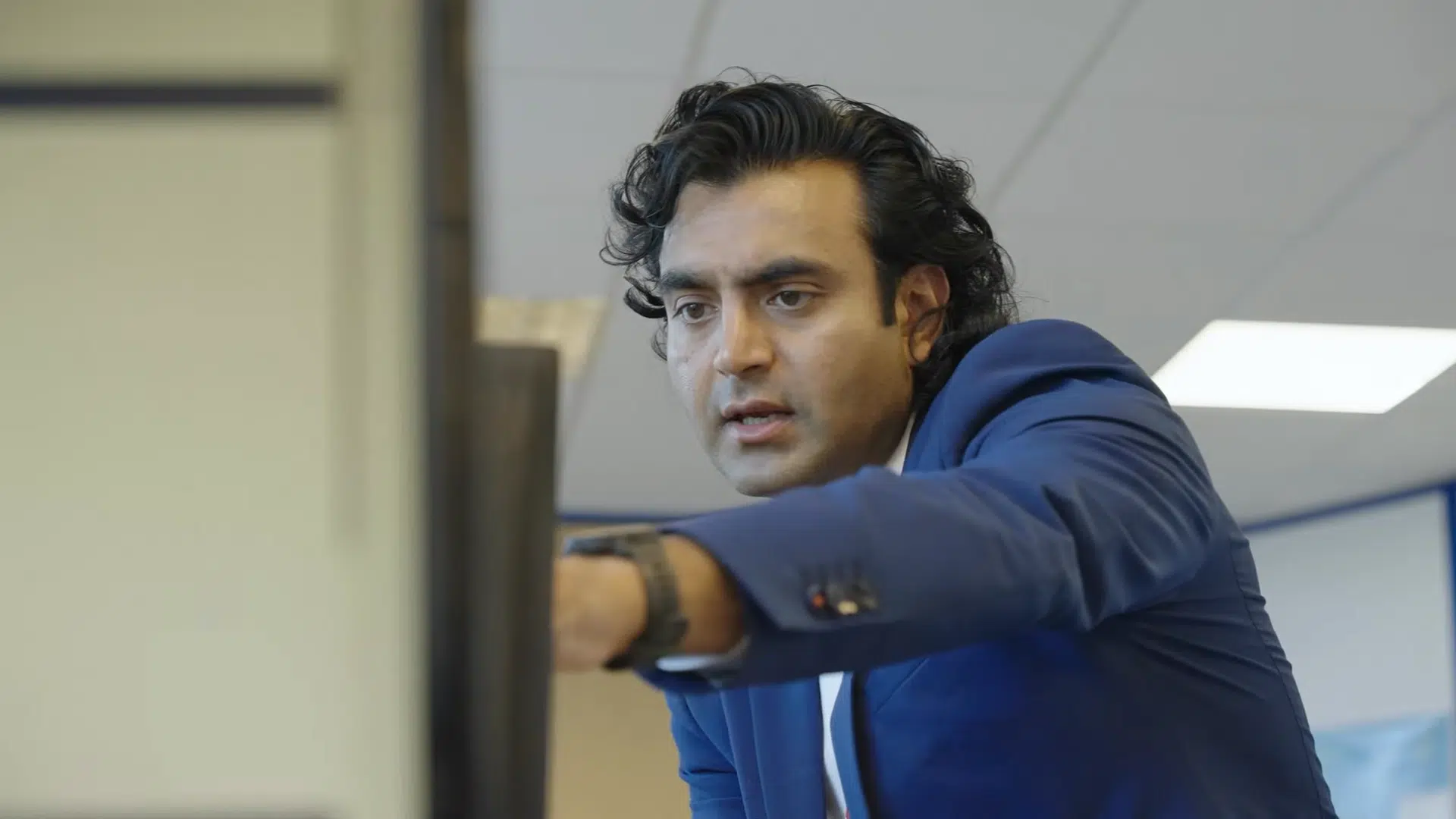 Tula Medical team member at work in the company’s office during promotional video filming